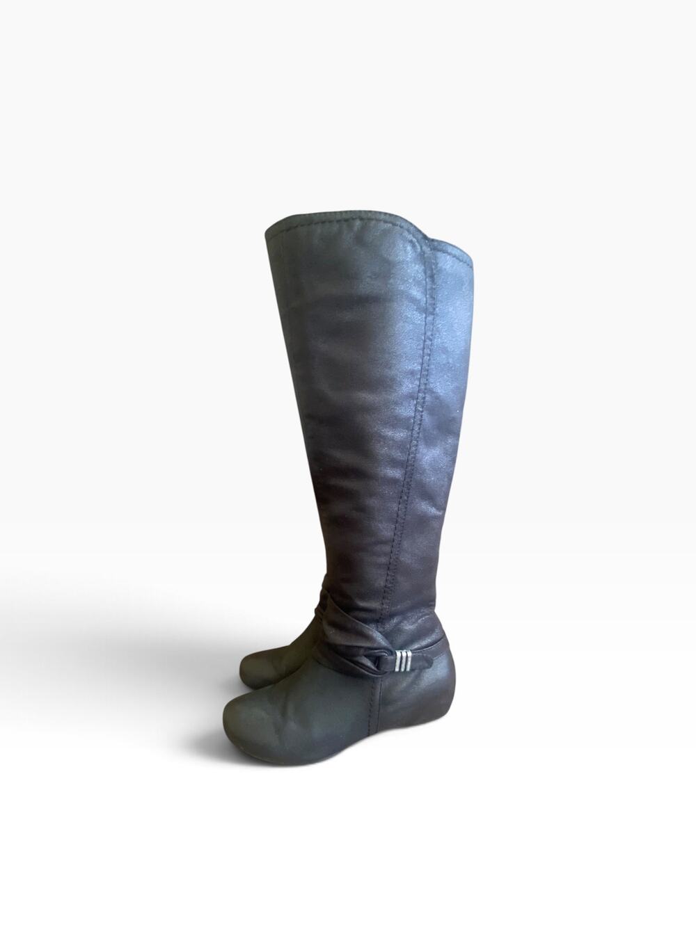 BareTraps Sapphire Tall Riding Boots Black Women’s Size 7M Knee High Zip